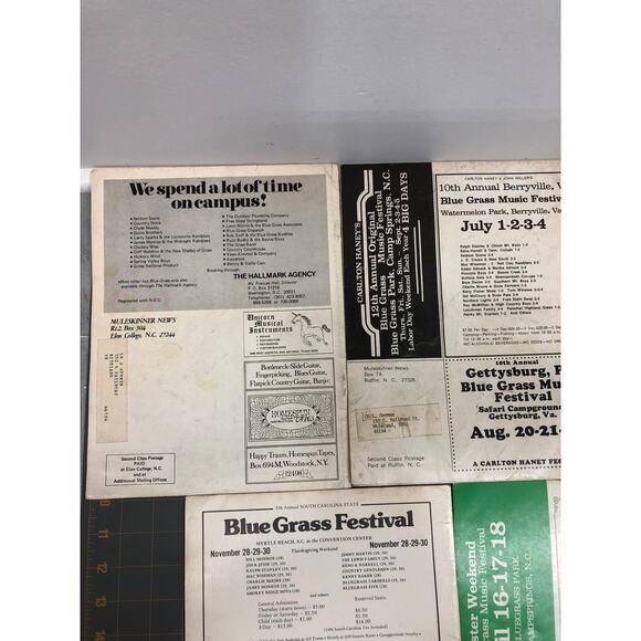 Muleskinner News Bluegrass Music Magazine 1-1973 2-1974 2-Vol 6 No 11 & 12 - Picture 9 of 9